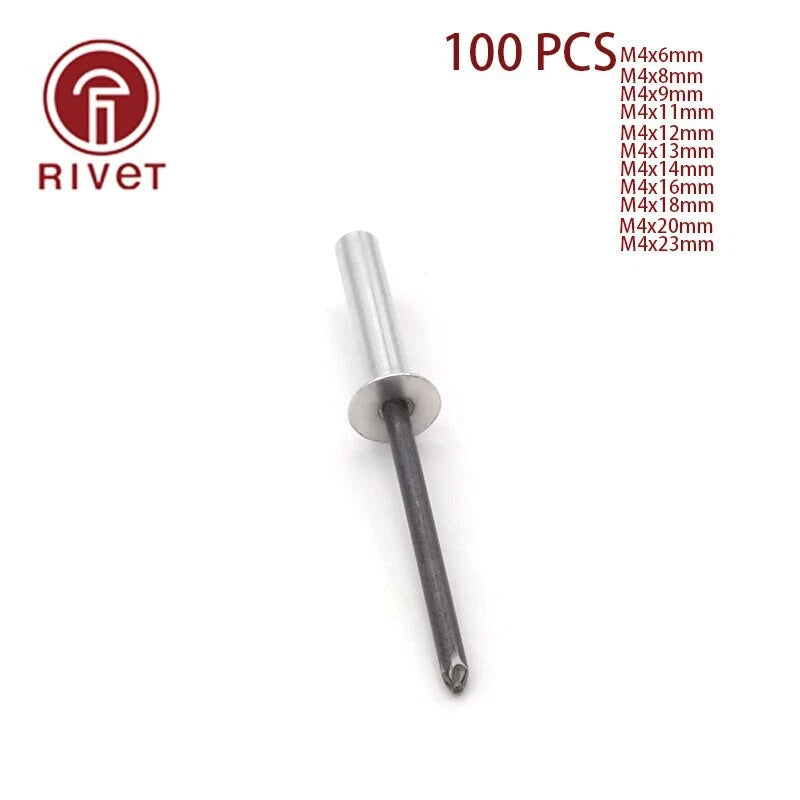 Din 15974 M4 Countersunk Head Closed End Blind Rivet Sealed Water Air