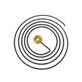 Round Wire Gong 6 Inch Brass Center For Old Seikosha Type Clocks -