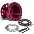 Fit 88-91 Civic 90-93 Integra Purple Aluminum Steering Wheel 6-hole