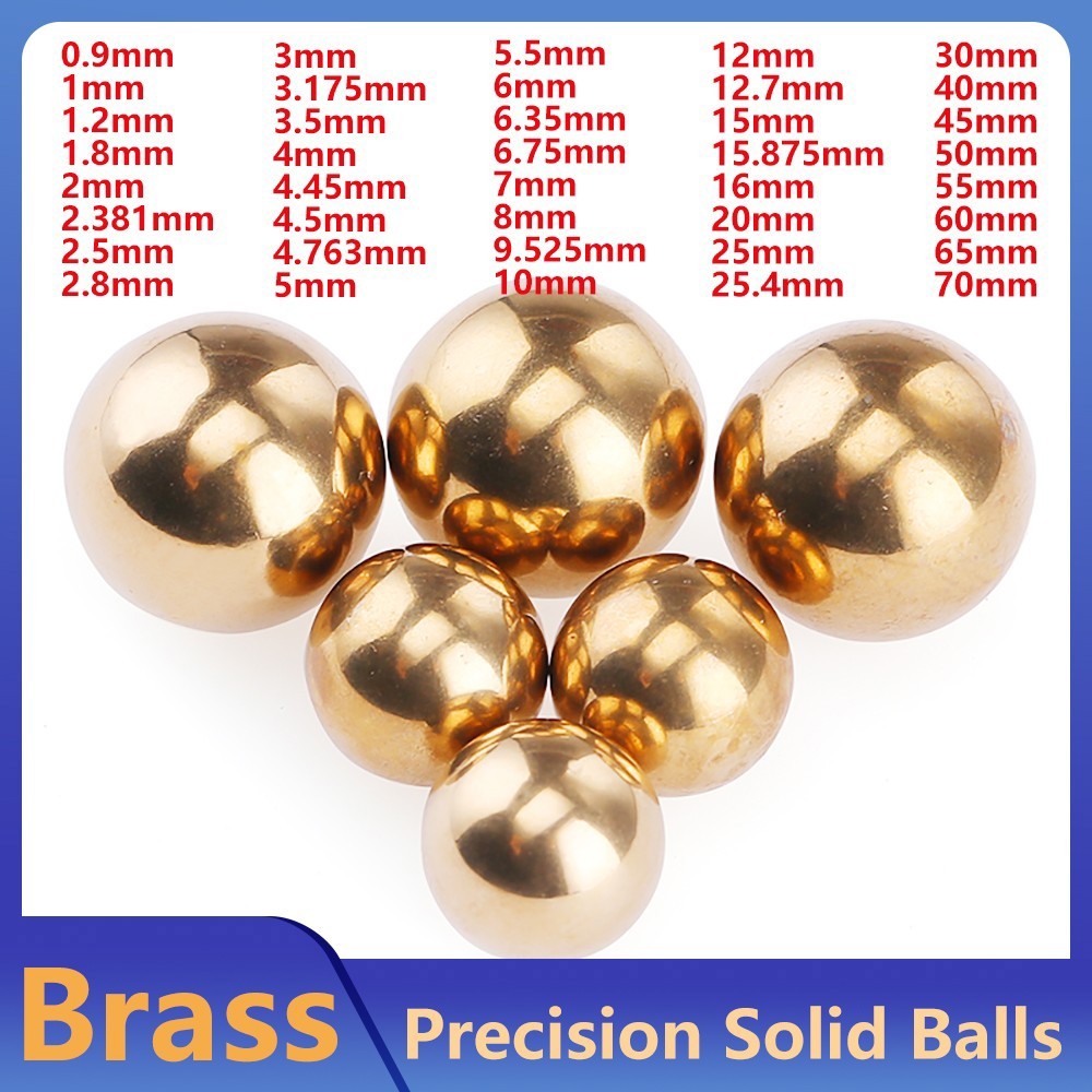 Brass Solid Balls Precision Smooth Spheres