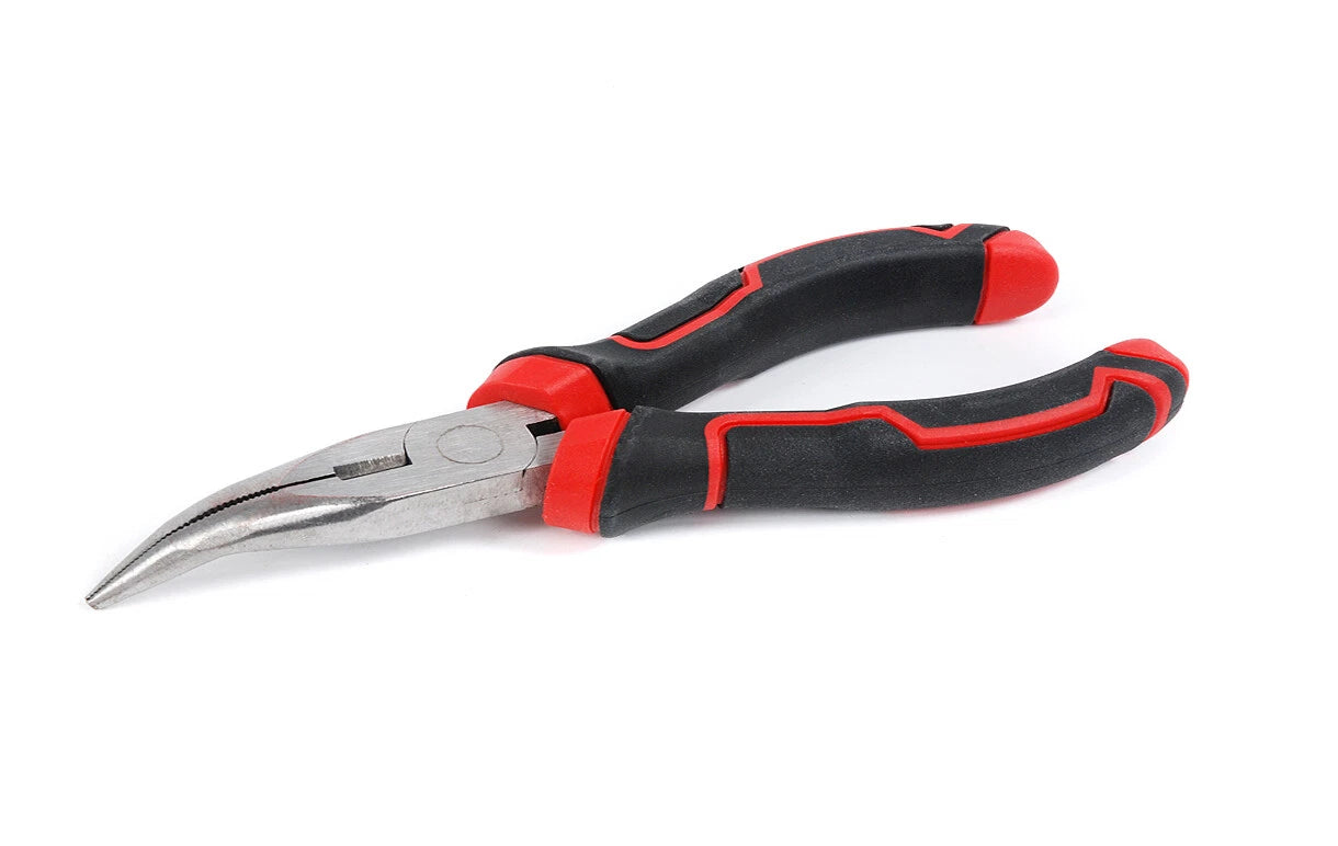 Expert Quality 8"/195mm Bent Nose Long Nose Pliers Wire Wrapping