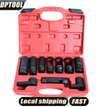 10Pcs Oxygen Sensor Socket Set Sensor Oil Pressure Sending Unit