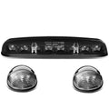 Fit 2002-2007 Silverado Sierra Blue Led Cab Roof Running Light Marker