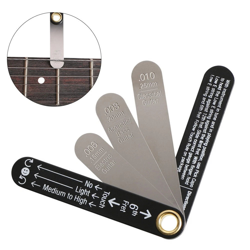 Guitar Truss Rod Gauge Permanent Markings Effective Instrument