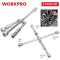 WORKPRO 14-Inch Folding Lug Wrench Set by WORKPRO