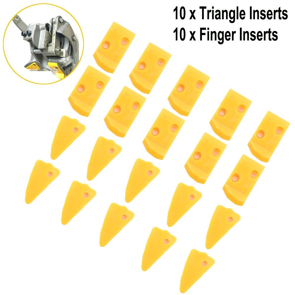 20pcs Tire Changer Mount Demount Head Inserts Fits For Corghi Hunter CEMB TyreOp