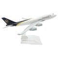 1:400 16cm B747 Air Ups Freighter Airplane Model Alloy Plane Diecast
