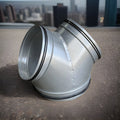 12” X 10” X 10” Y-Duct Split connector HVAC Air Ducting Y Reducer HVAC Galvanize
