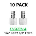 10 Flexzilla Pro Air Hose Fitting Plugs