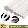 White Silicone Sponge Strip Closed Cell