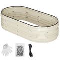 Workpro 4x2x1ft Galvanized Raised Garden Bed Kit | Built Supply Co