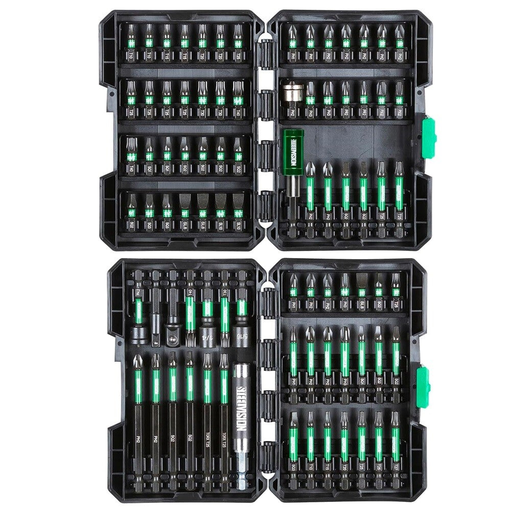 Steel Vision Tools 85pc Impact Torsion Bit Set by Steel Vision Tools