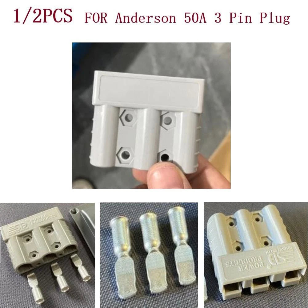 For Dcdc For Charger 50a 3 Pin Connector With Pc Material And Copper
