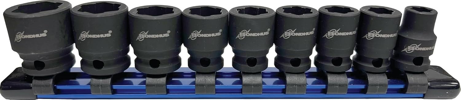 Bondhus Bolt Extractor Socket Set 9pc