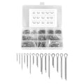 Cotter Pin Assortment Kit Split Pin Fastener Clips Set Straight Clips