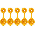 8mm Gas Can Ventilation Caps Yellow Plastic Replacement For Fuel Jug