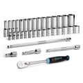 Capri Tools 3/8 in. Drive Master 6-Point Socket Set, Metric, 35-PieceOpens in a new window or tab