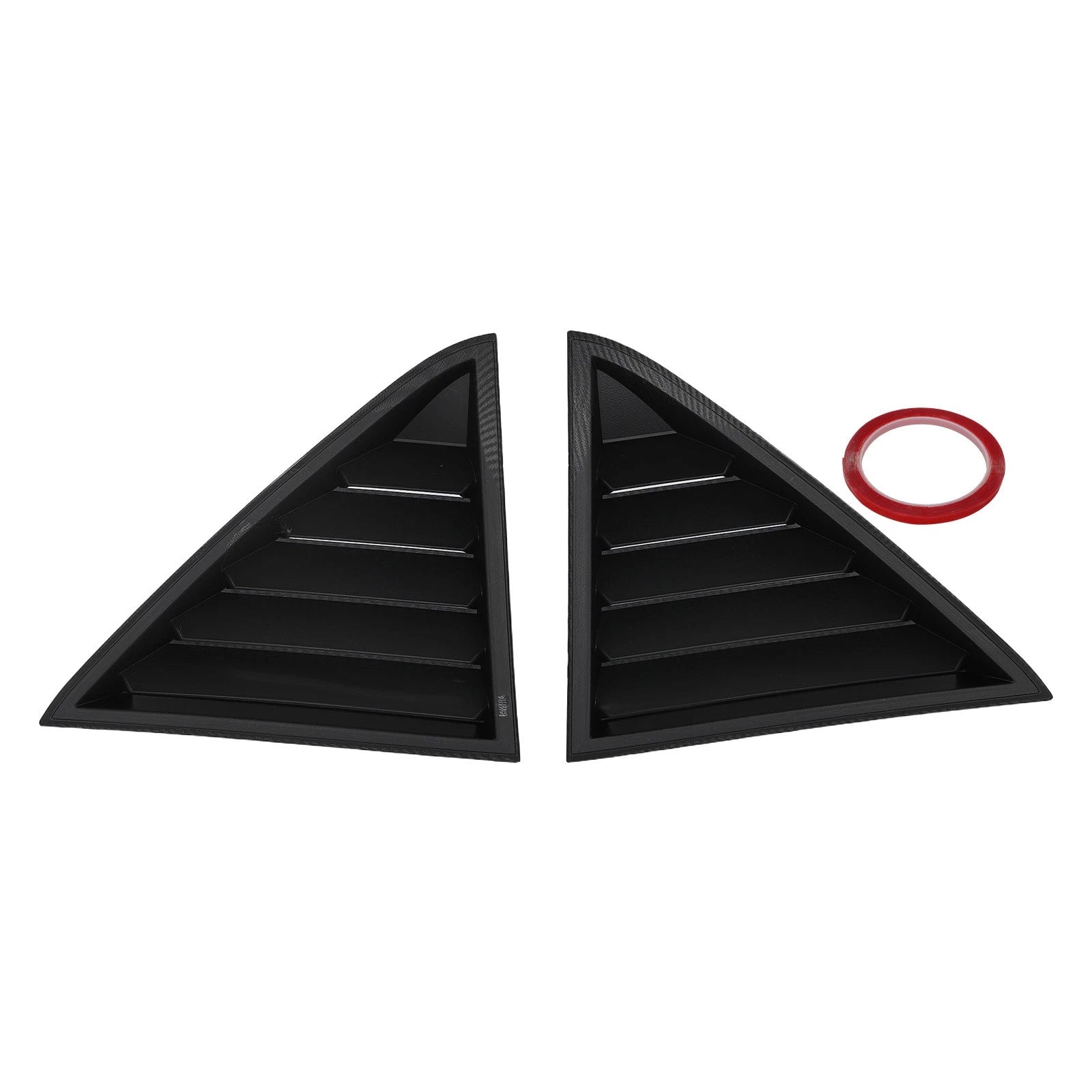 Rear Window Louver Shutter Cover for Chrysler 300C Sedan 2011-23 Carbon Fiber