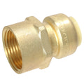XFITTING 3/4" Push Fit x 1" Female NPT Adapter