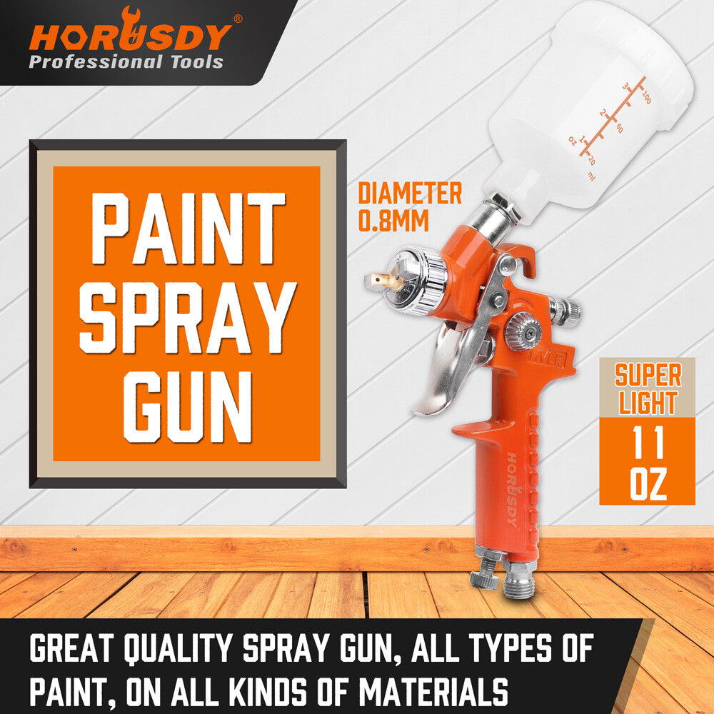 New Mini HVLP Air Spray Gun Auto Car Detail Touch Up Paint Sprayer Spot Repair
