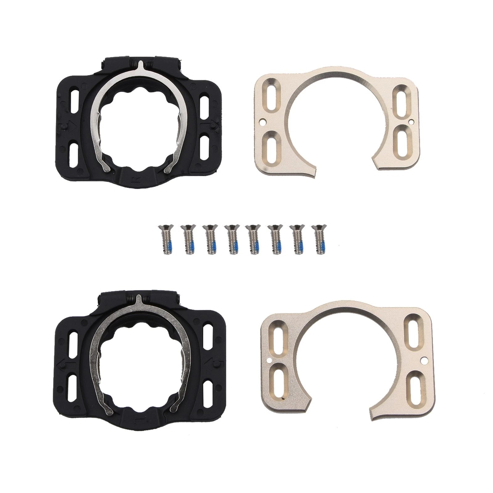 1pair Quick Release Pedal Clip Bike Bicycle Shoe Cleats For Speedplay