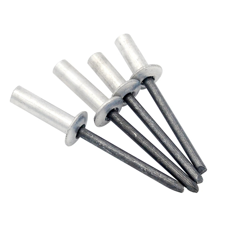 Aluminum Closed End Domed Blind Rivets 1/4" M6.4 Diameter Iso 15973