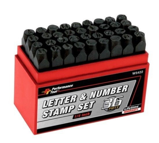 WILMAR TOOLS Letter and Number Stamps Set by WILMAR TOOLS