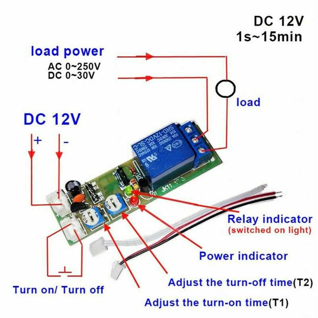 <Wbr/>le Infinite For Cycle Loop Delay Timer Time For Relay Switch