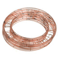 10" 25.4cm Flat Wire Wreath Making Ring Copper Frame