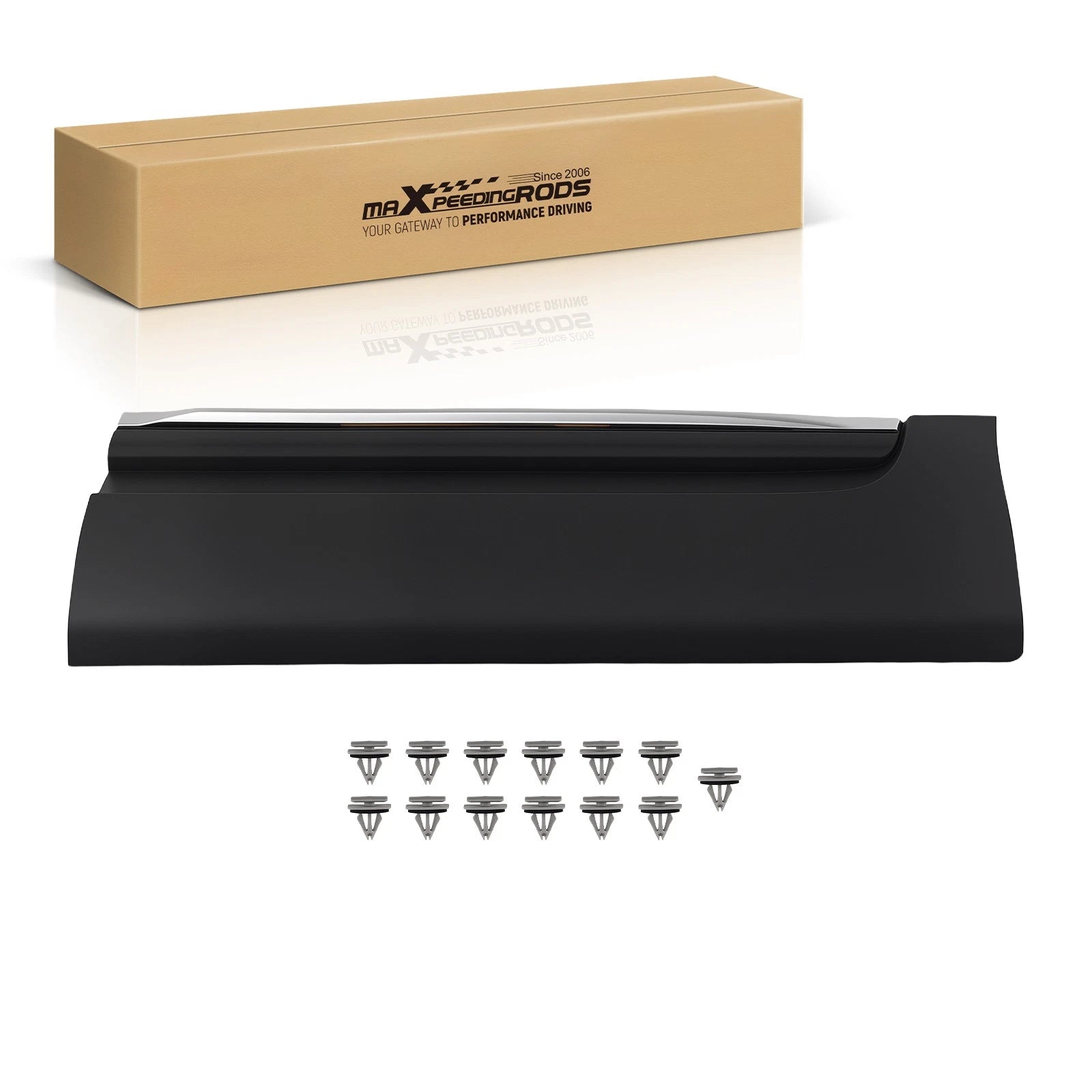 Door Molding Trim Rear Left for Ford Explorer 2.0L 122Cu 3.5L 213Cu 2011-2015