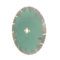 7 Inch Turbo Segmented Wet And Dry Saw Blade 10mm Rim
