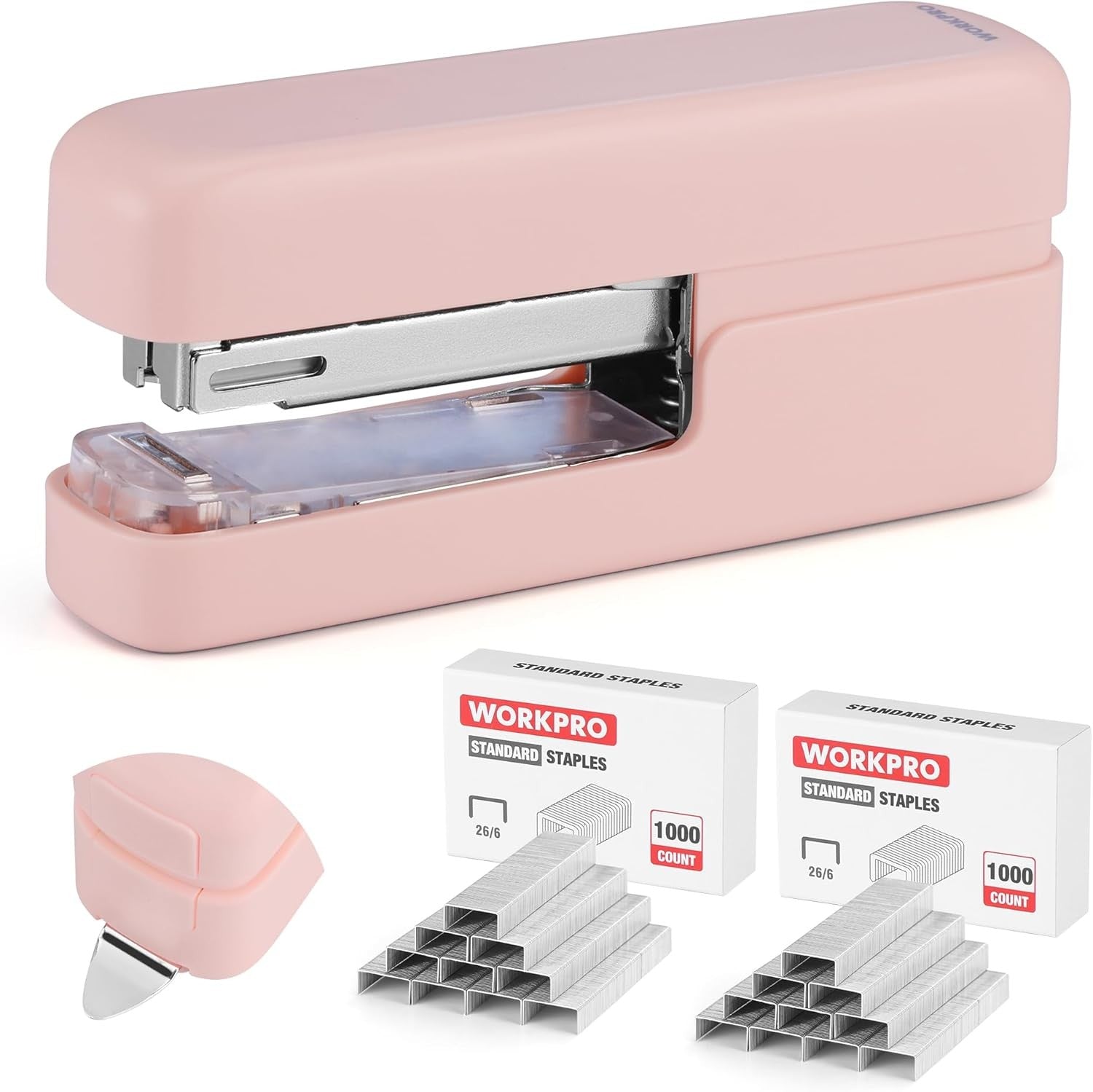WORKPRO 2-in-1 Stapler Staple Remover w/40 Sheet Capacity 2000PC