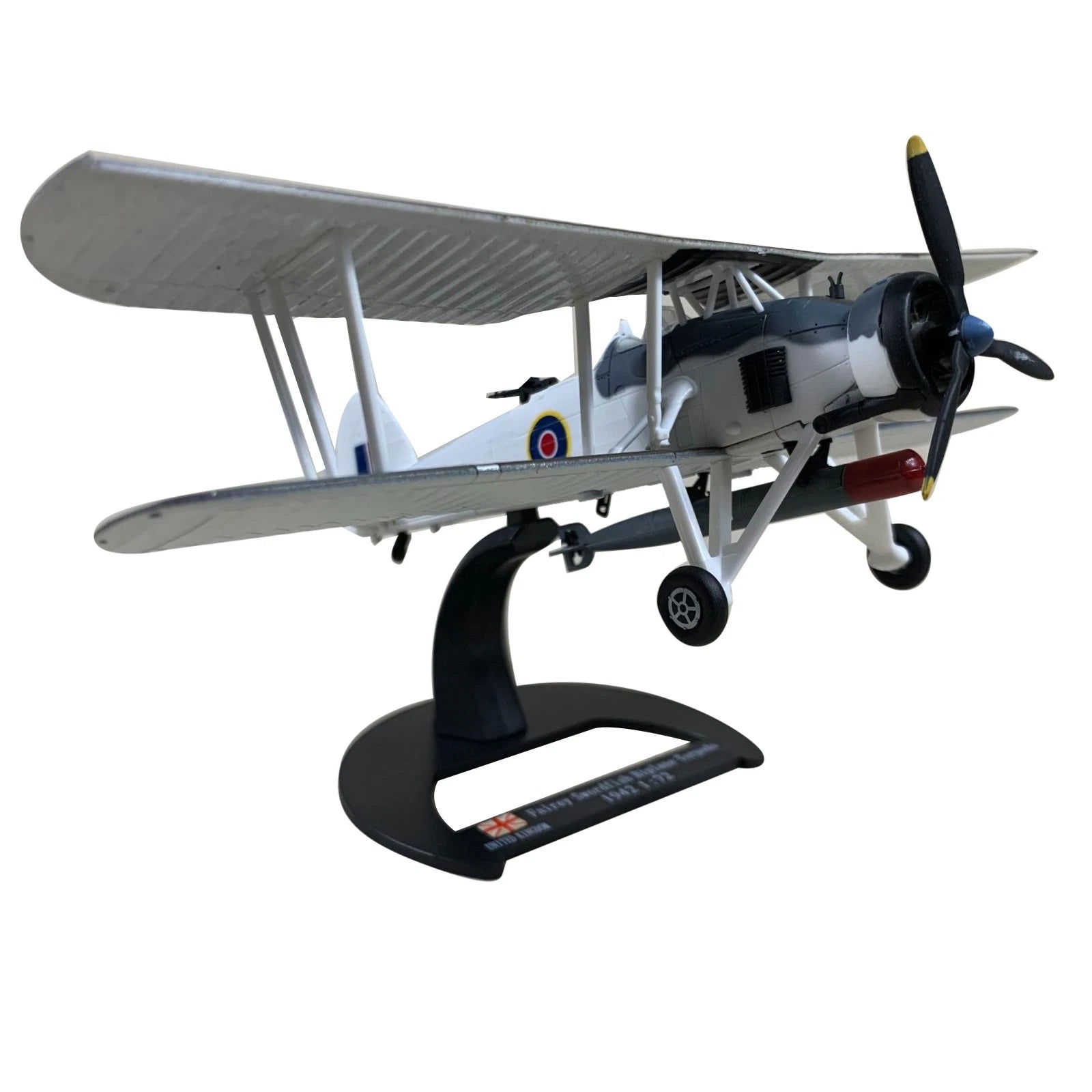 1/72 Wwii British Navy Fairey Swordfish Aircraft Model Gift Choice