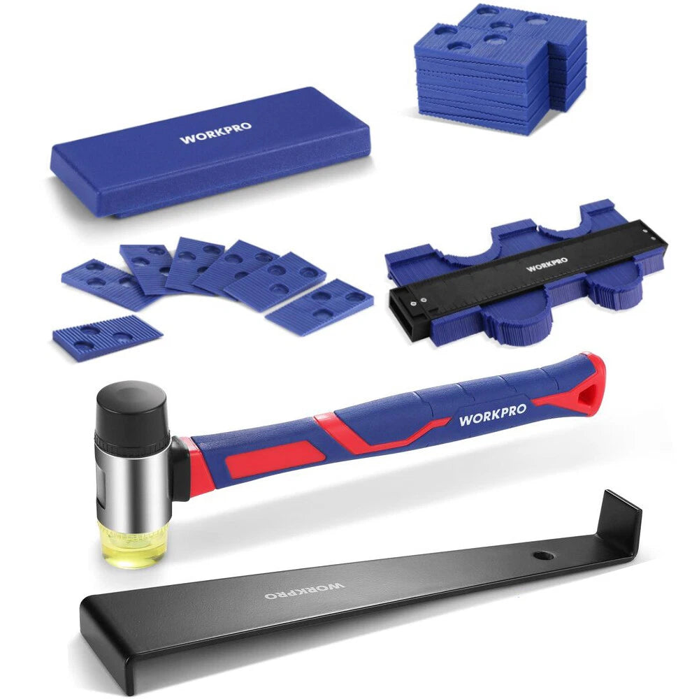 Workpro Laminate Flooring Installation Kit 40 Spacer/rubber