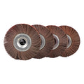 6" X 2" X 1" Unmounted Flap Wheels Variety Pack - One Each: 40, 60