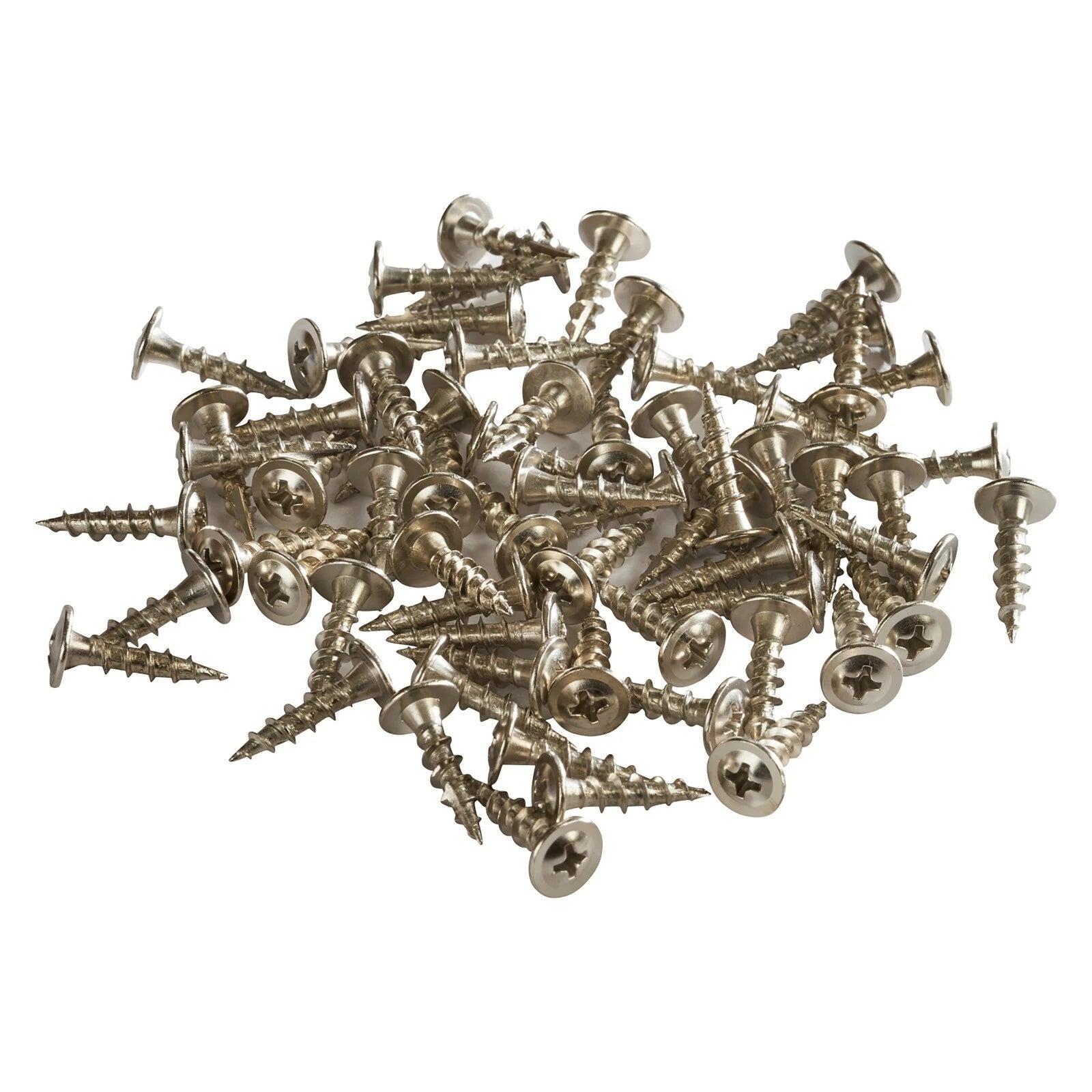 100 Pack #8 X 3/4" Deep Coarse Thread Modified Truss Head Screws