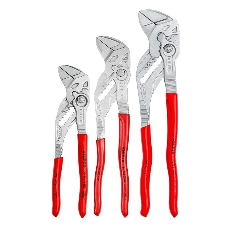Knipex 3pc Plier Wrench Set 002006US2
