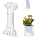 Watering Cord For Plants Cotton Material With Polyester Braid