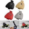 Pu Leather Magnetic Glasses Holder Clip For Car Sun Visor Simple