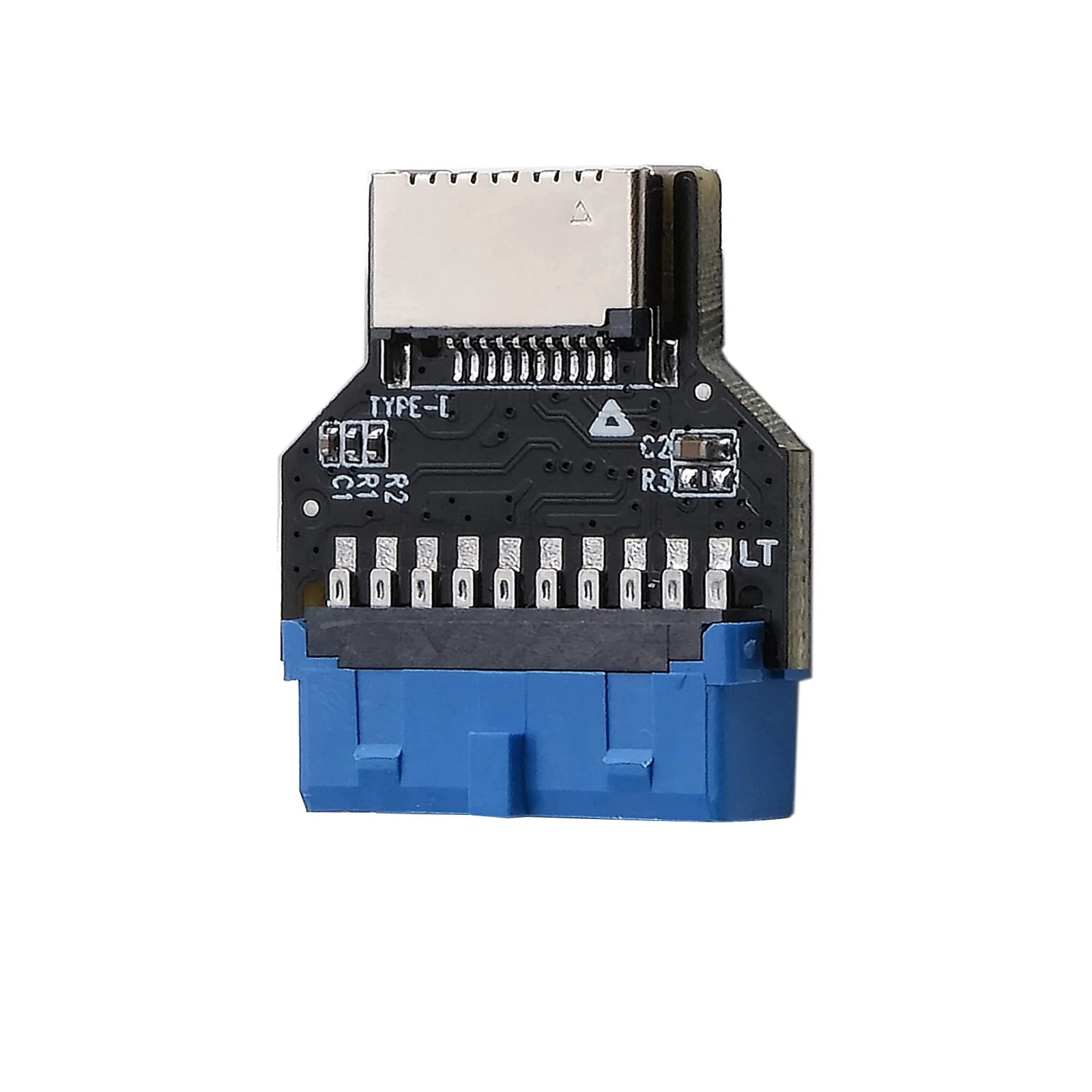 Universal Usb 3.0 Internal Header (19-pin) To Usb 3.2 Type-c (20-pin)