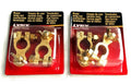 2 Sets Lynx Deka Brass Wing Nut Conversion Battery Terminals Boat Marine #01254
