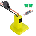 Diy Power Wheel Adapter For Ryobi 18V Li-ion & Ni-cd Battery With 30a