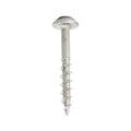 100 Pack #8 X 1-1/2" Deck Screws Square Drive Washer Head Wood Deep