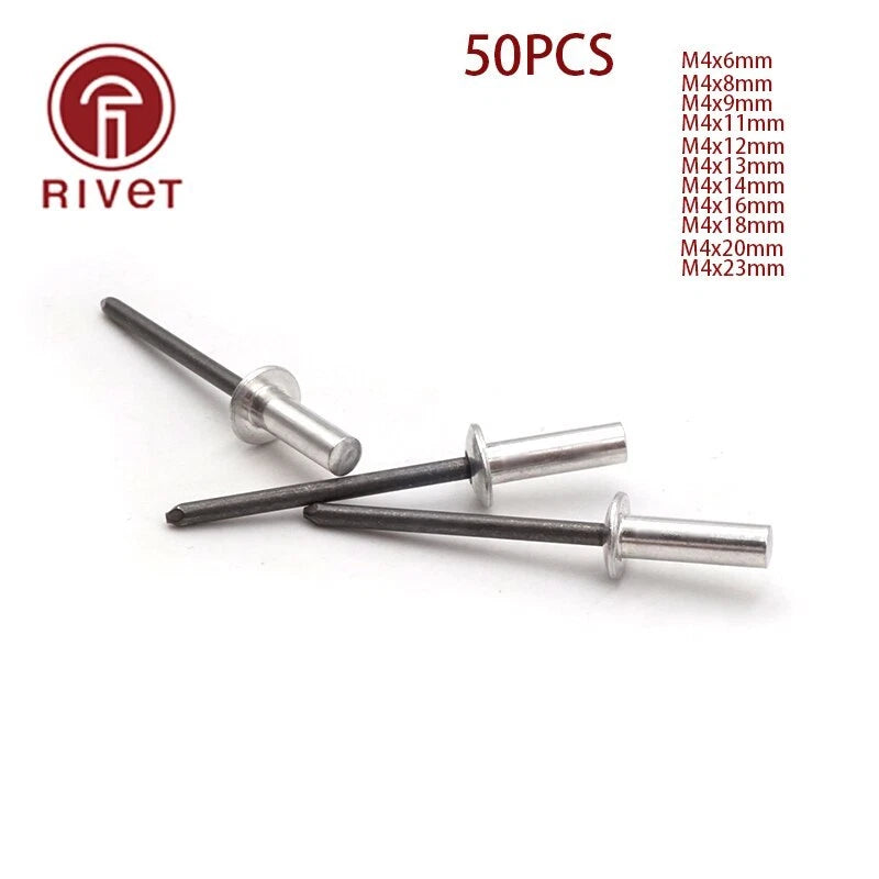 M4.0 Din 15973 Rivets Remaches Closed End Dome Head Rivet