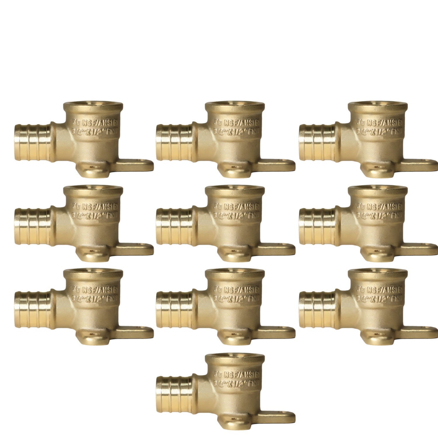 XFITTING 3/4" PEX B x 1/2" NPT Drop Ear Elbow