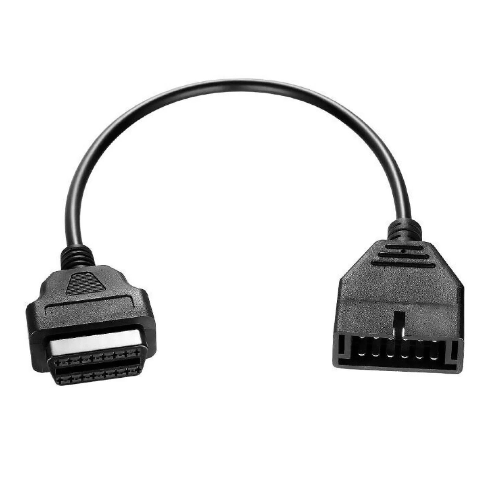 Car 12 Pin Obd1 To 16 Pin Obd2 Convertor Adapter Cable For Gm