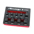 Neilsen Impact Bit Socket Set Hex 6-19mm Stubby Low Profile Cr-mo Tool