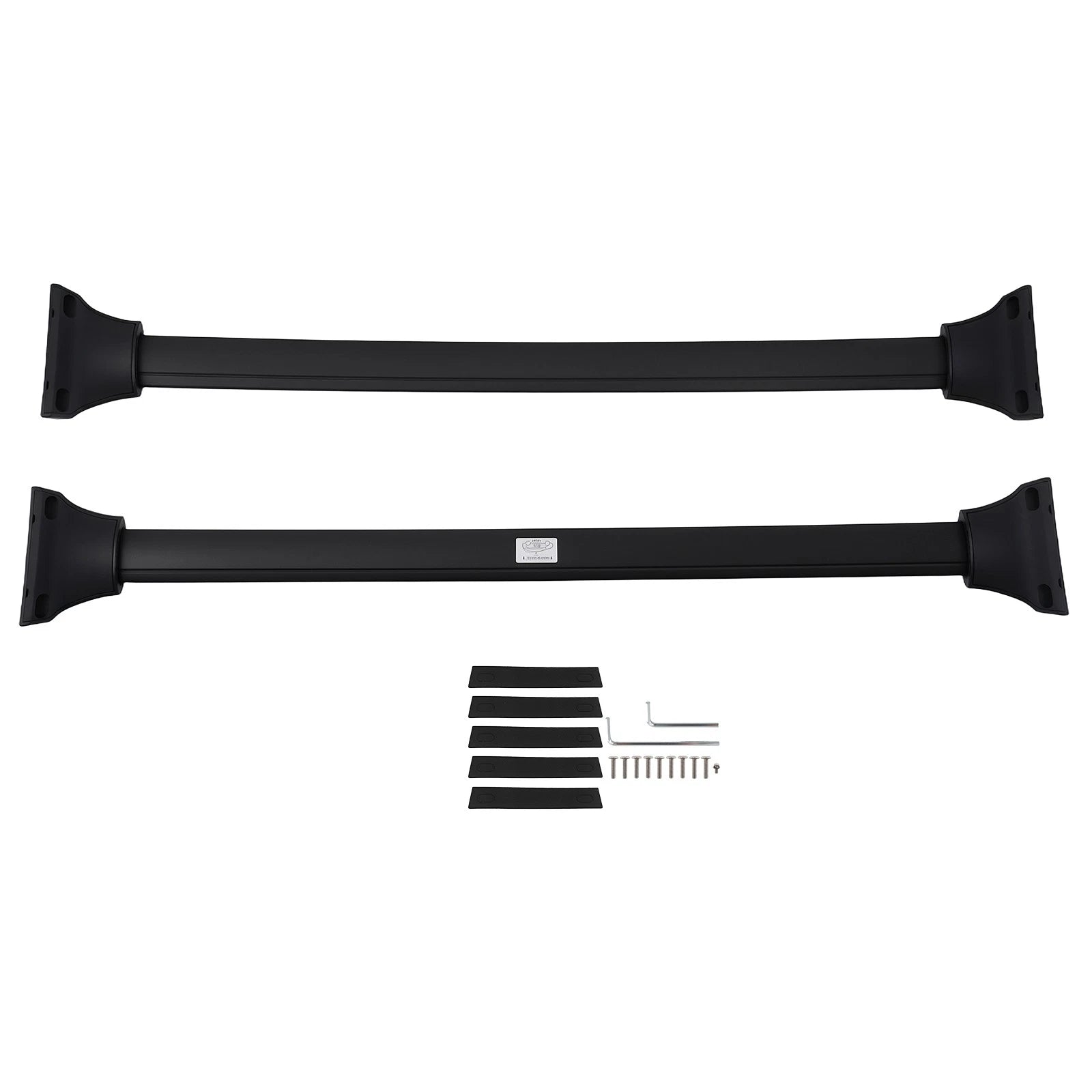 Roof Rack Cross Bars Aluminum Luggage Cargo Black For 2016-2021 2022 Honda Pilot