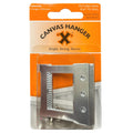 X-Hooks Canvas Picture Hangers 4 Pack + Screws Flat to Wall