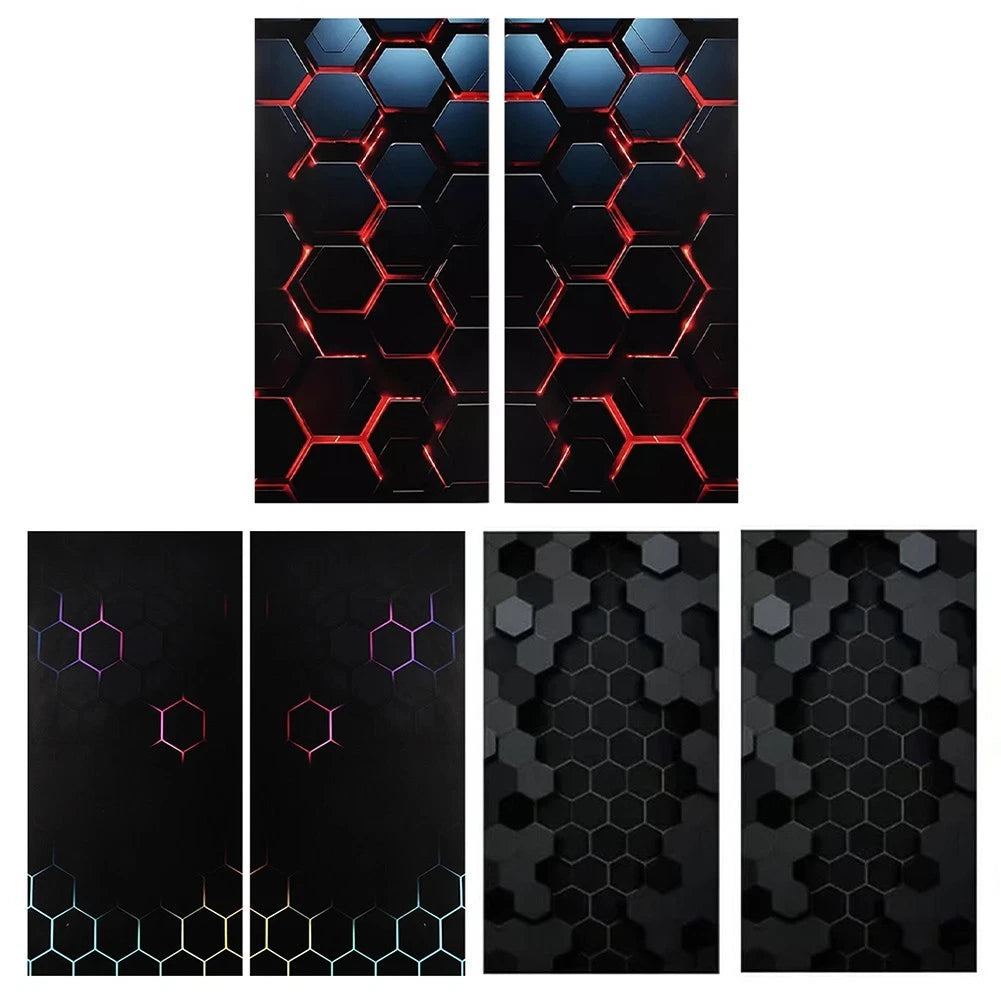 For Honeycomb Waterproof Car B Pillar Decals For Easy Vehicle Styling